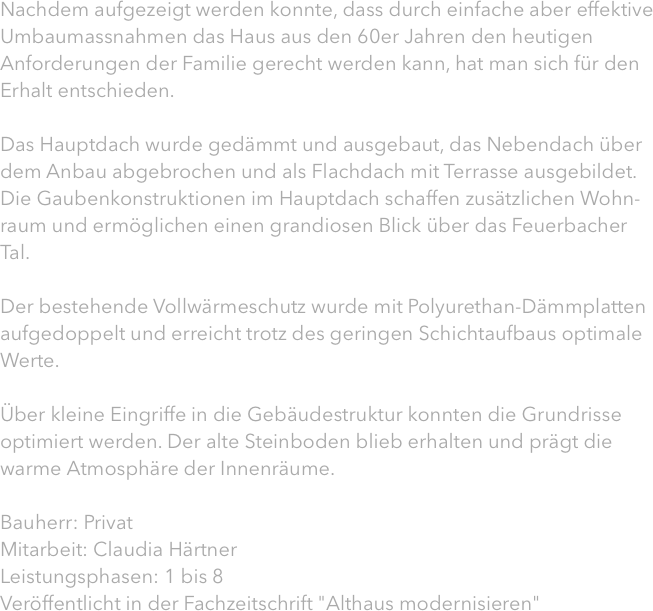 Nachdem aufgezeigt werden konnte, dass